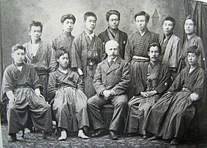 ThomasCMendenhallwithStudentsJapan1880