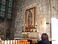 Virgen de Guadalupe Notre Dame Paris Francia