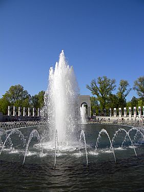 WWII Mem Fountain Atlantic