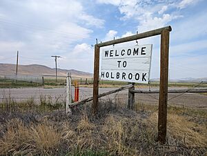 Welcome to Holbrook Sign