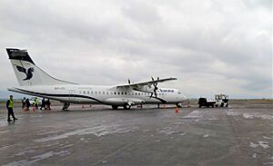 Atr 72-600 in Gorgan Airport