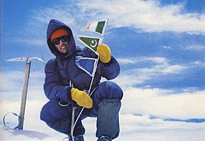 Bonatti Gasherbrum IV summit