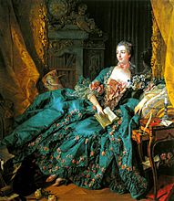 Boucher Marquise de Pompadour 1756