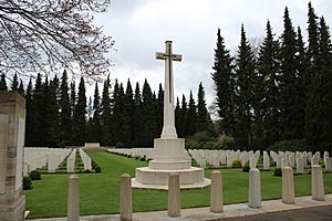 CWGC Hamburg, WWI section