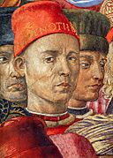 Cappella dei magi, primo autoritratto di benozzo gozzoli