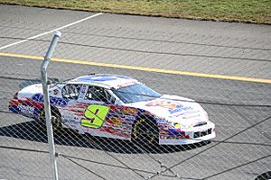 Chase Elliott Bill Elliott Racing Chevrolet Rockingham 2012