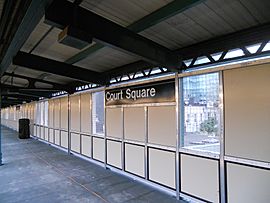 Court square platform