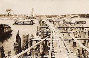 Dock at Jacksonport Wisconsin