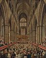 Edward Edwards - Interior View of Westminster Abbey on the Commemoration of Handel, Taken from the Manager's Box - Google Art Project