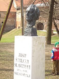 Josip Štolcer Slavenski u Čakovcu