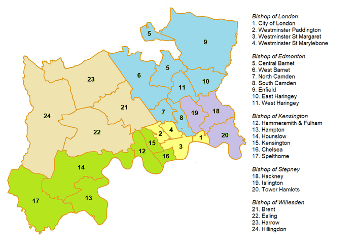 London deaneries