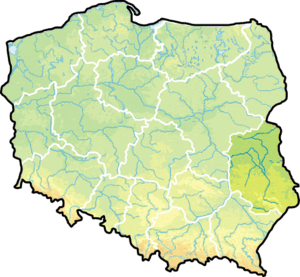 Location within Poland