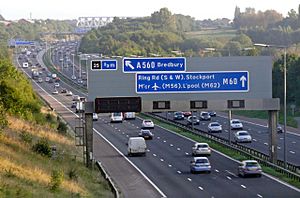 M60 motorway, Denton