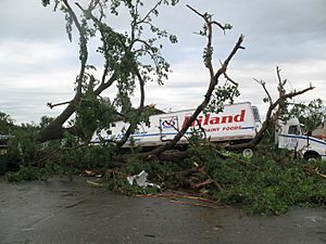 Manhattan 2008 Tornado Damage