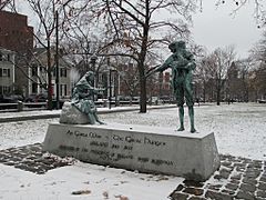 Memorial to the Great Hunger in Ireland, Cambridge Common, Cambridge MA