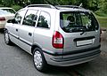 Opel Zafira rear 20080811