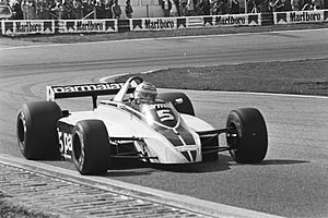 Piquet at 1980 Dutch Grand Prix