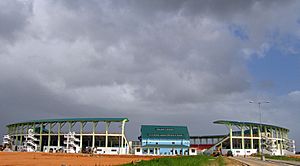 Providence Stadium outside