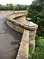 Round buttress of Coldstream Bridge