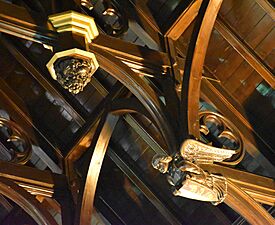 South Leith Parish Church 12 Detail of Roof