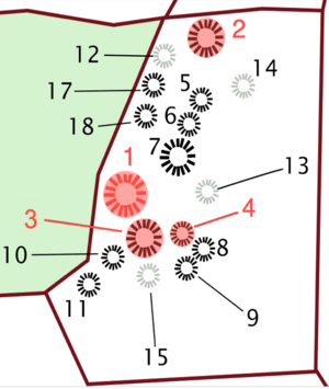 Sutton Hoo 1938 39 map