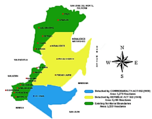 Territorial changes of Caloocan