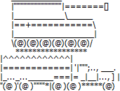 ASCII Panzerhaubitze und Sattelzug