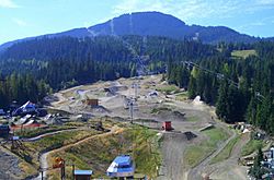 Aerial View Bike Park