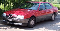 AlfaRomeo 164 front