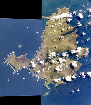 Campbell Island from ISS