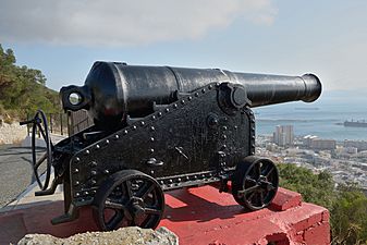 Cannon in Gibraltar