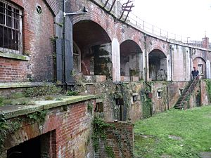 Fort Gilkicker casemates