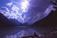 Glacier Lake in Banff N.P