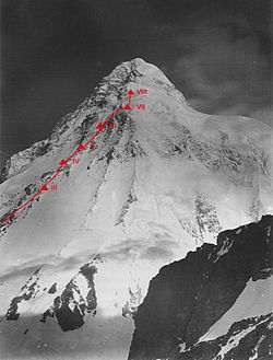 K2 route 1953