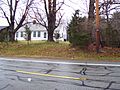 Mowry House ca. 1690 on Providence Pike in North Smithfield, Rhode Island