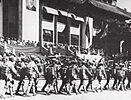 The Guangzhou Bund in 1930, with rows of Tanka boats.