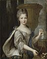 Portrait of Louise Élisabeth de Bourbon (1693-1775), Princess of Conti by Pierre Gobert