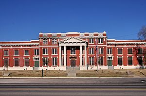 The Trinity County Courthouse in Groveton