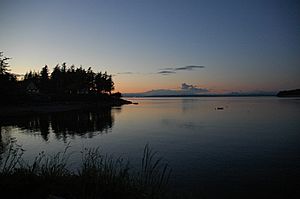 View from Lummi Island