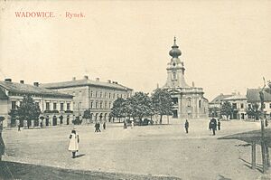 Wadowice - Rynek. 1908 (71691145)