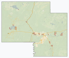 Garden River is located in Mackenzie County