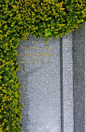 Alfred Döblin Gravestone