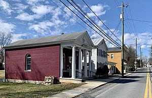 Boyce Historic District, including the town hall (foreground)