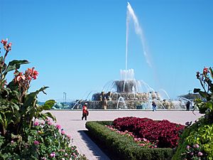 Buckingham Fountain in Grant Park