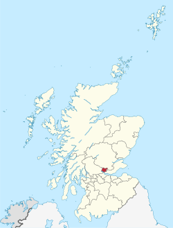 Clackmannanshire in Scotland.svg