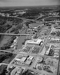 Columbia Canal and the City of Columbia