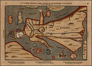 Europa Prima Pars Terrae in Forma Virginis