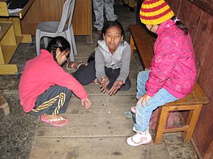 Five-stone in Nepal