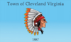 Flag of Cleveland, Virginia