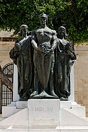 Great Siege monument Valletta Malta